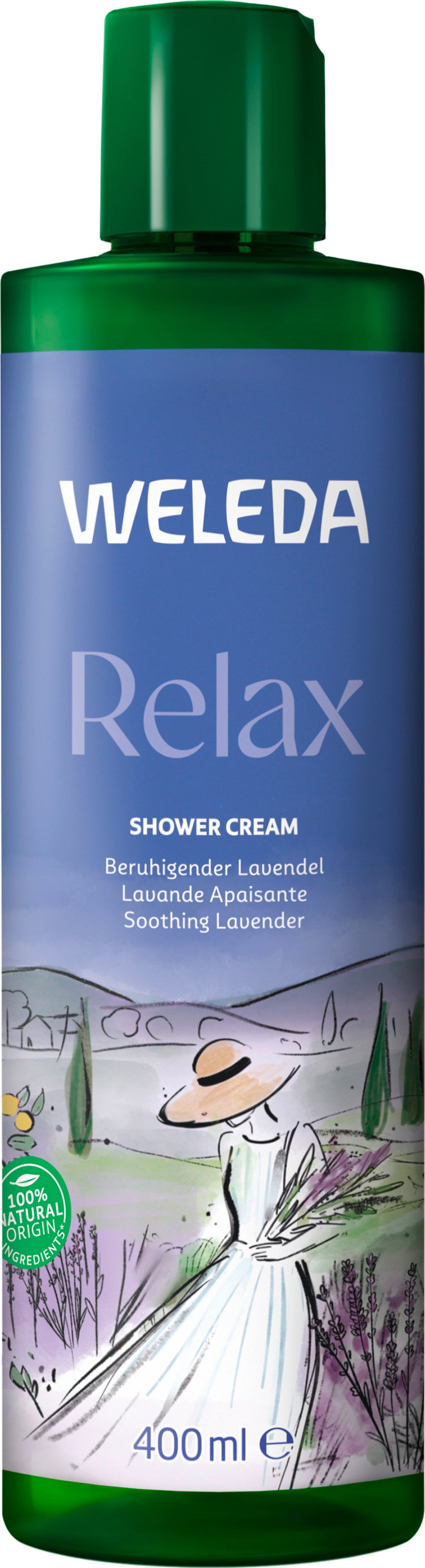 Weleda Relax Shower Cream Lavendel - 400 ml
