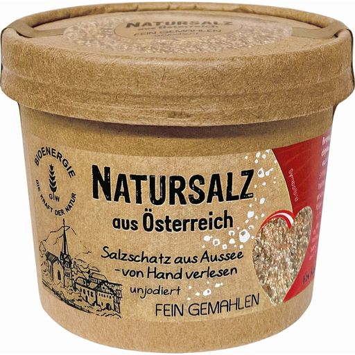 Bioenergie Natural Salt from Austria - Fine - 200g PET can