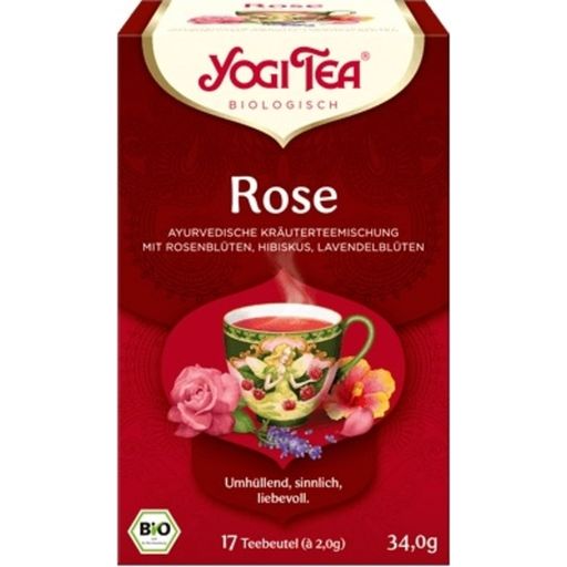 Yogi Tee Organic Rose Tea - 17 Bags