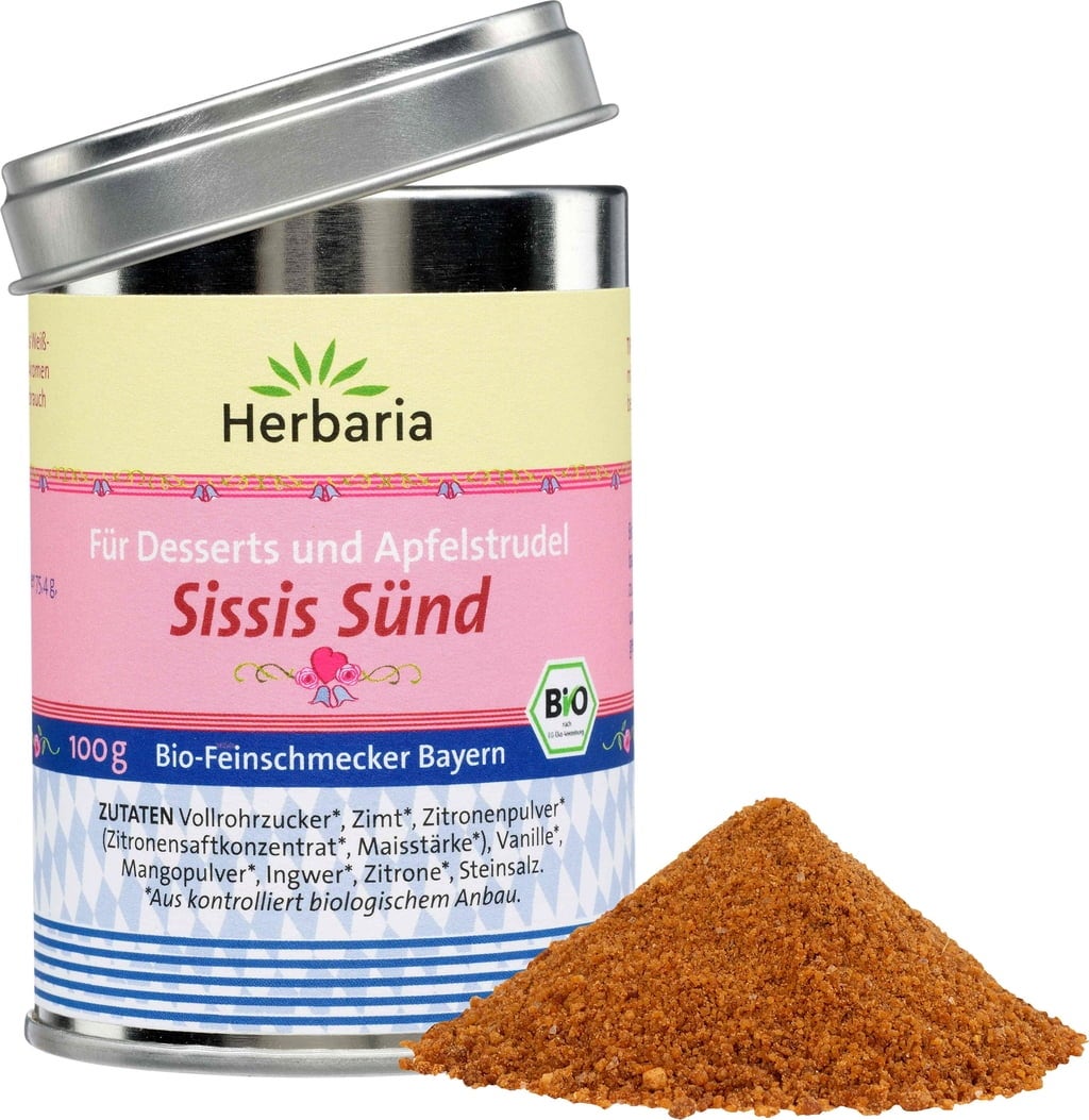 Organic Sissi's Apple Strudel Spiced Sugar - 100 g