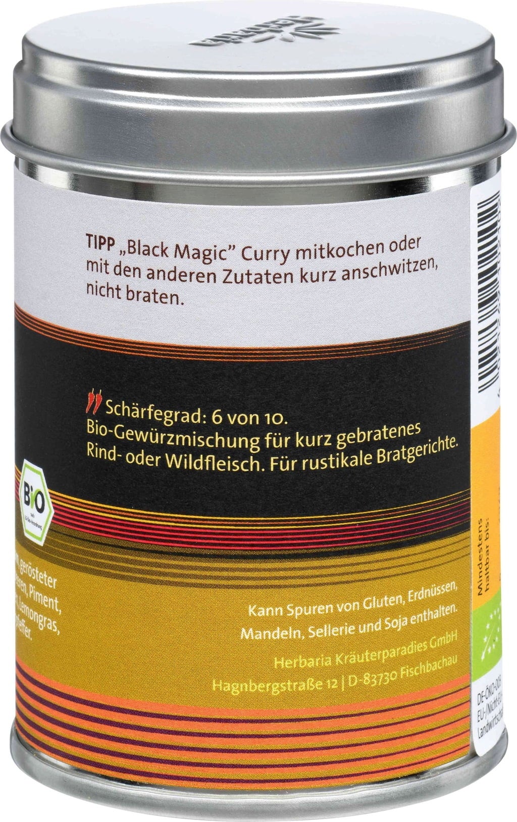 Herbaria Black Magic Curry Bio - 80 g