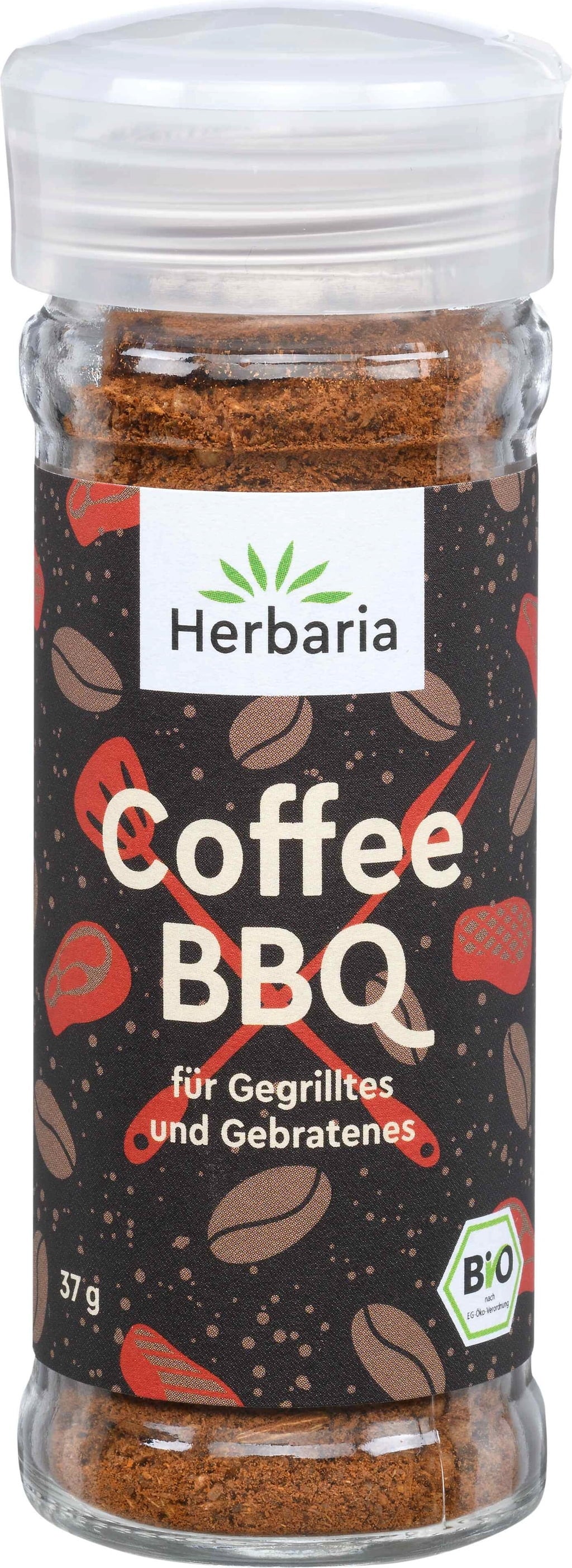 Herbaria Mélange d'Épices Bio - Coffee BBQ  - 37 g