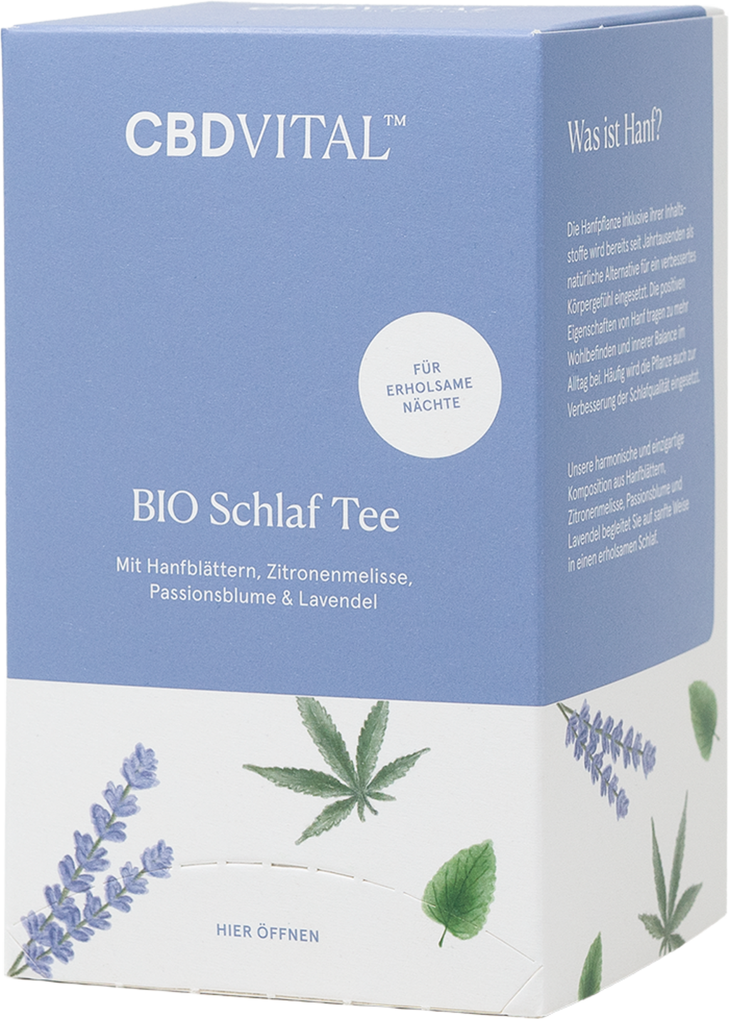 CBD-VITAL Organic Sleep Tea - 20 tea bags