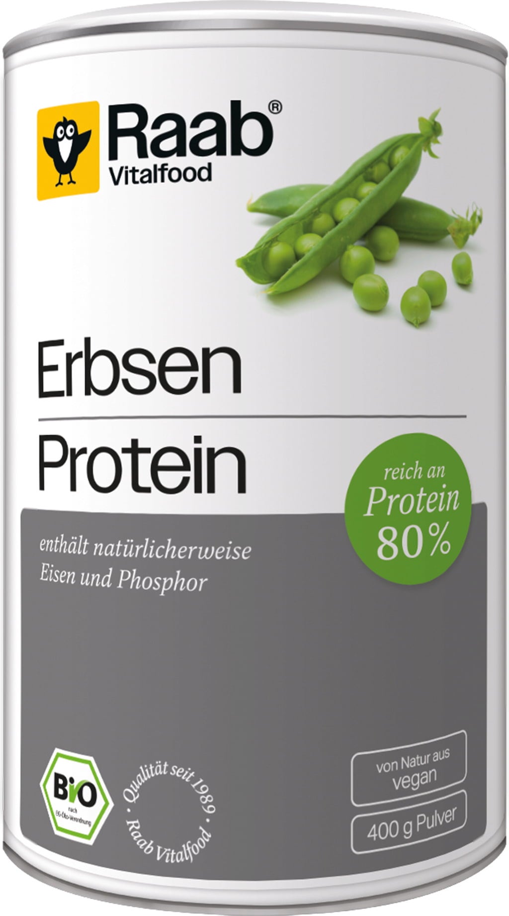 Erbsenprotein Bio
