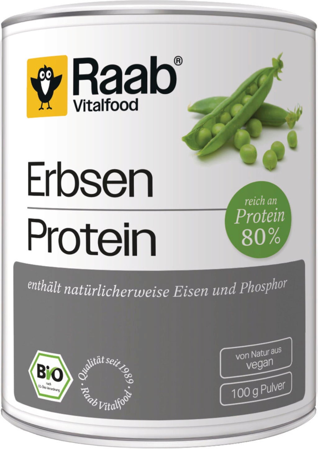 Proteínas de Guisantes Bio - 100 g