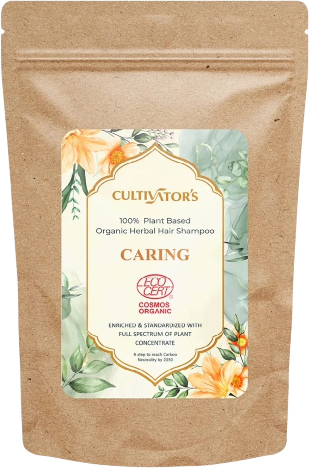 CULTIVATOR'S Organic Herbal Hair Shampoo Powder - Caring