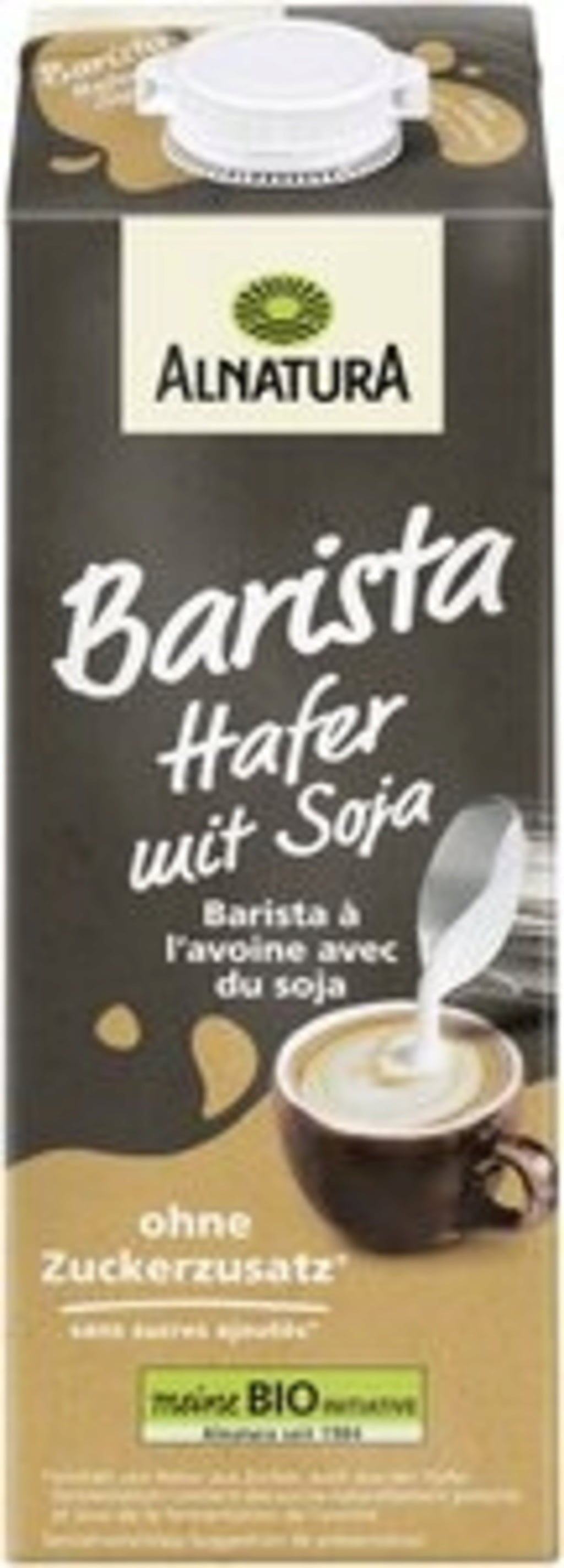 Alnatura Bio Barista-Drink Hafer mit Soja - 1 l
