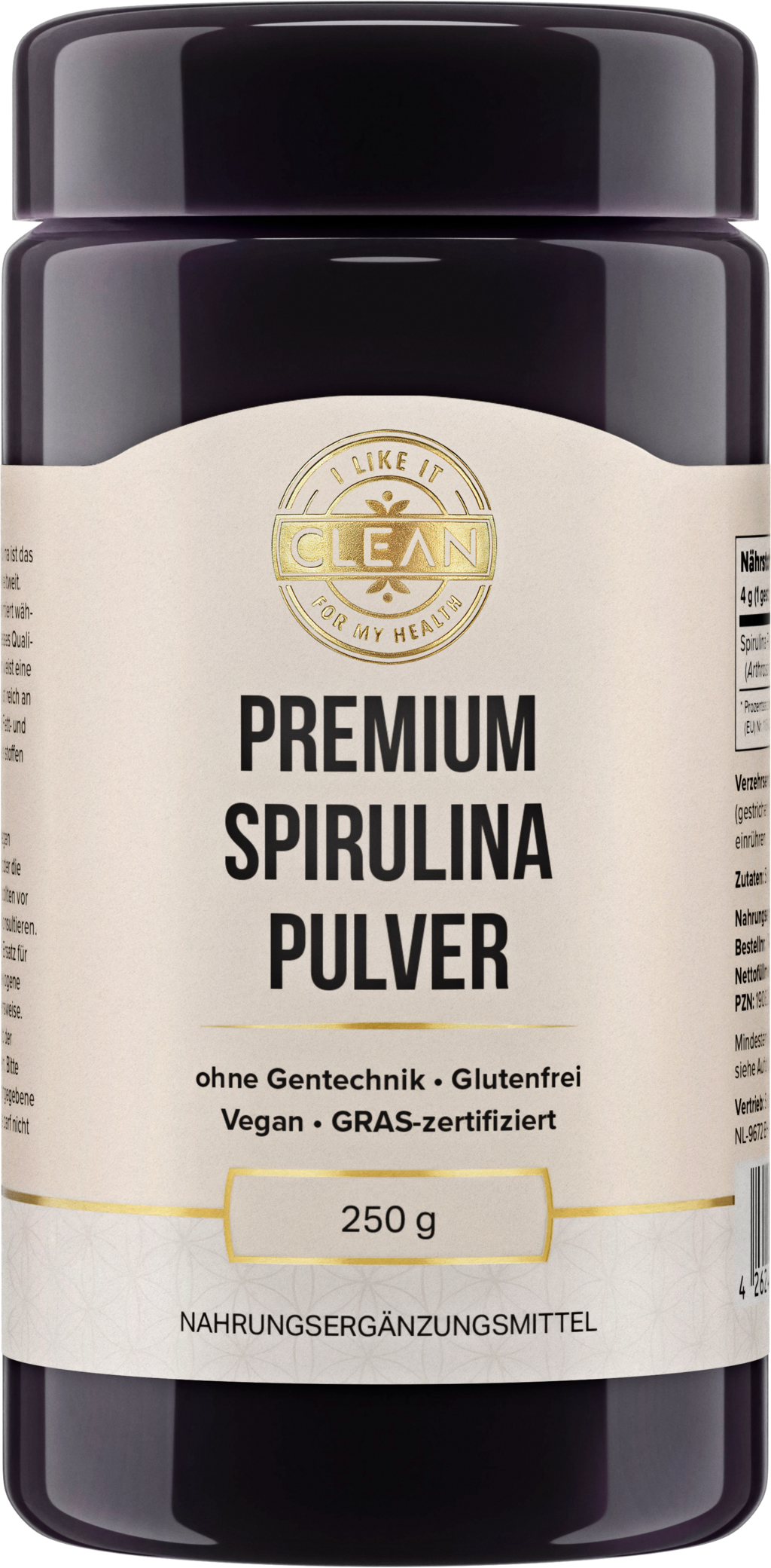 i like it clean Spiruline Premium en Poudre - 250 g