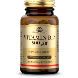 Solgar® Vitamin B12 500 µg - 50 Kapseln