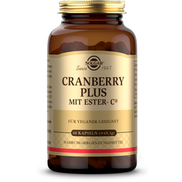 Solgar® Cranberry Plus mit Ester- C® - 60 Kapseln