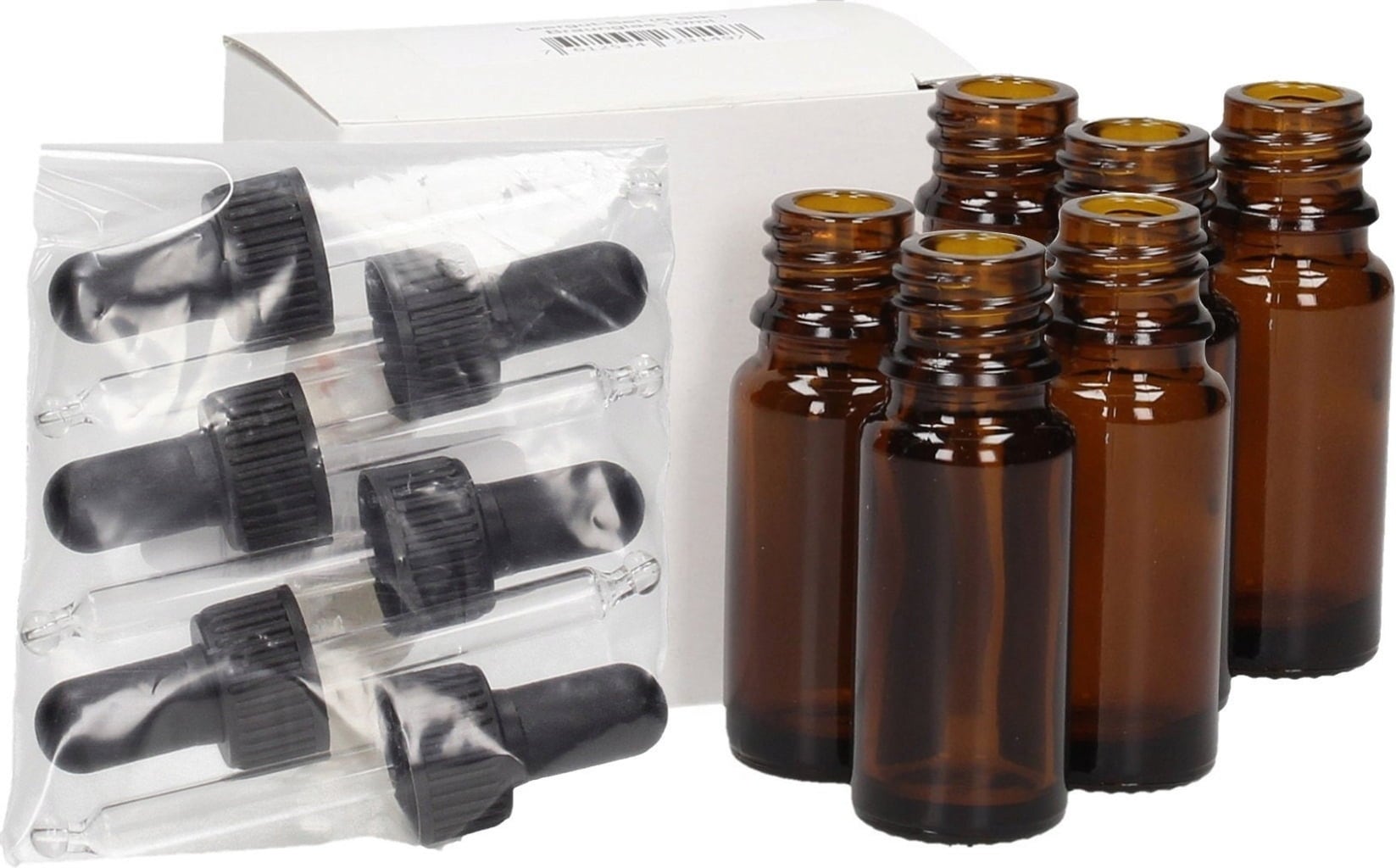 Empties Set & Pipettes, Set of 6 - Bottles & Pipettes