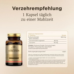 Solgar® Vollspektrum Curcumin - 30 Kapseln