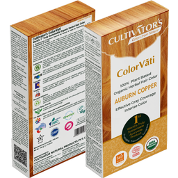Organiczna ziołowa farba do włosów ColorVãti - 05 Auburn Copper - 100 g