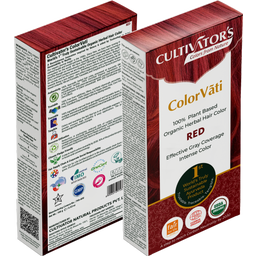 ColorVãti Tinta per Capelli Biologica alle Erbe - 10 Rosso - 100 g