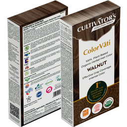 ColorVãti Colorant organique pour cheveux à base de plantes - 14 Walnut - 100 g