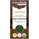 ColorVãti Colorant organique pour cheveux à base de plantes - 16 Deep Chestnut - 100 g