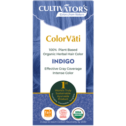 CULTIVATOR'S ColorVãti Bio növényi hajfesték - Indigó - 100 g
