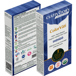 CULTIVATOR'S ColorVãti Bio növényi hajfesték - Indigó - 100 g