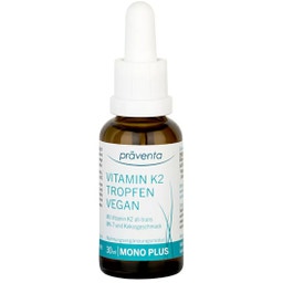 präventa Vegán K2-vitamin csepp - 30 ml