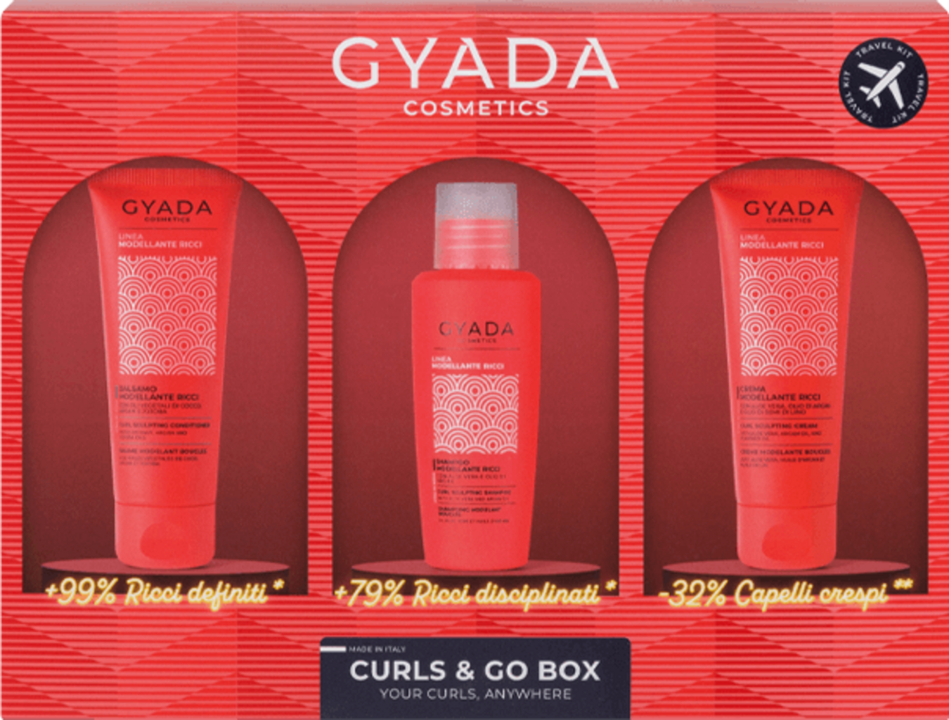 GYADA Cosmetics CURLS & GO BOX