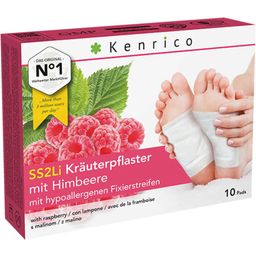 Kenrico SS2Li Herbal Plasters with Raspberry - 10 Pcs