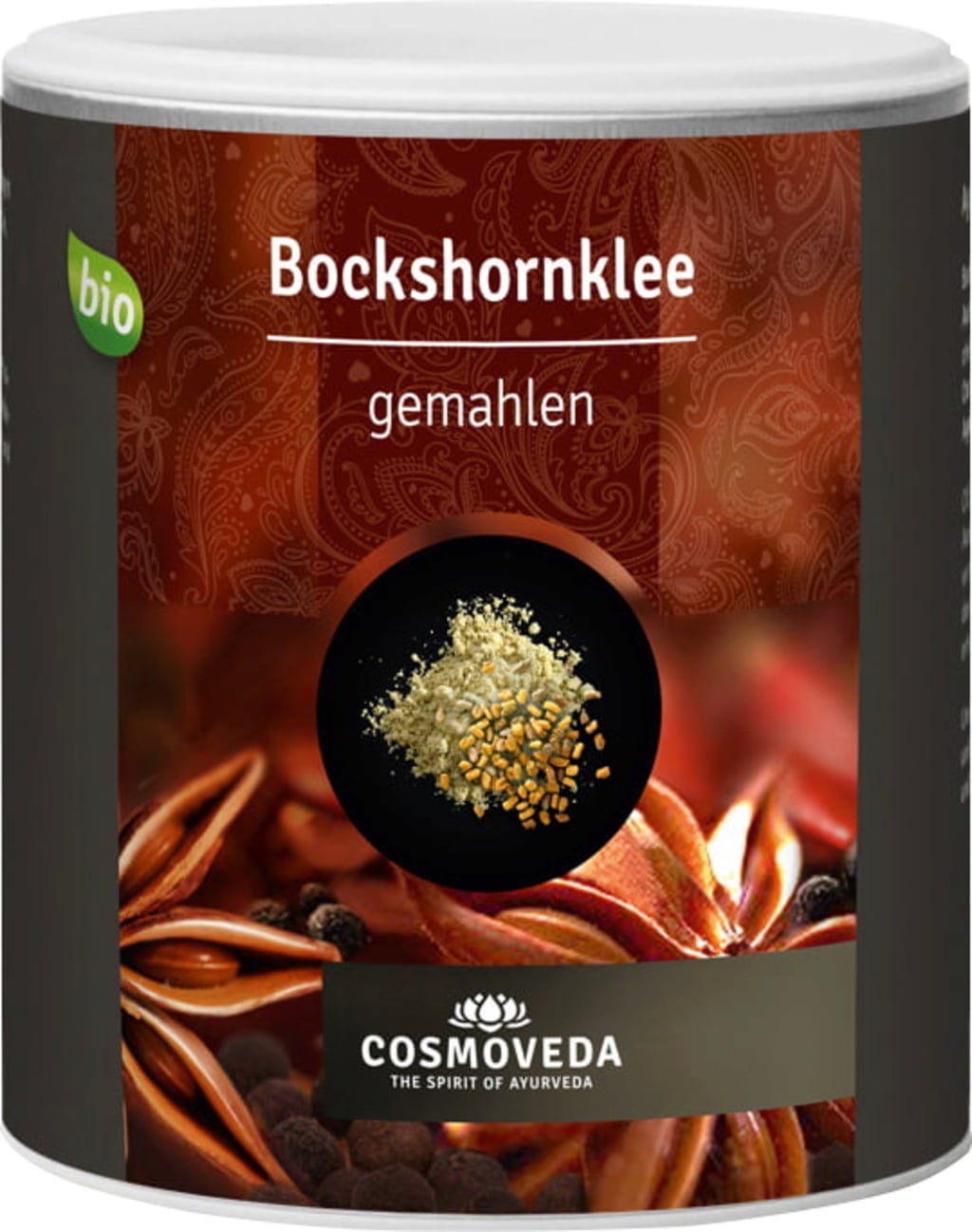 Cosmoveda Bockshornklee gemahlen - Bio - 300 g