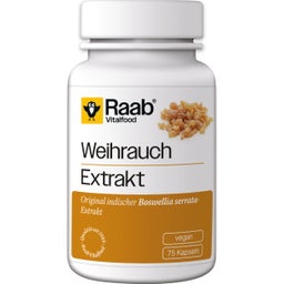 Raab Vitalfood Weihrauch Kapseln - 75 Kapseln