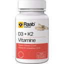 Vitamina D3 + K2, 60 capsule