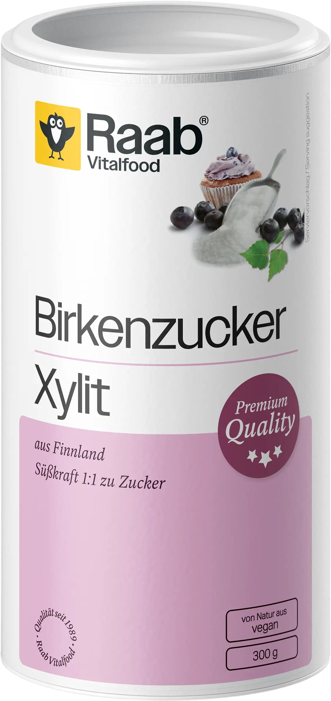 Raab Vitalfood Birkenzucker Xylit
