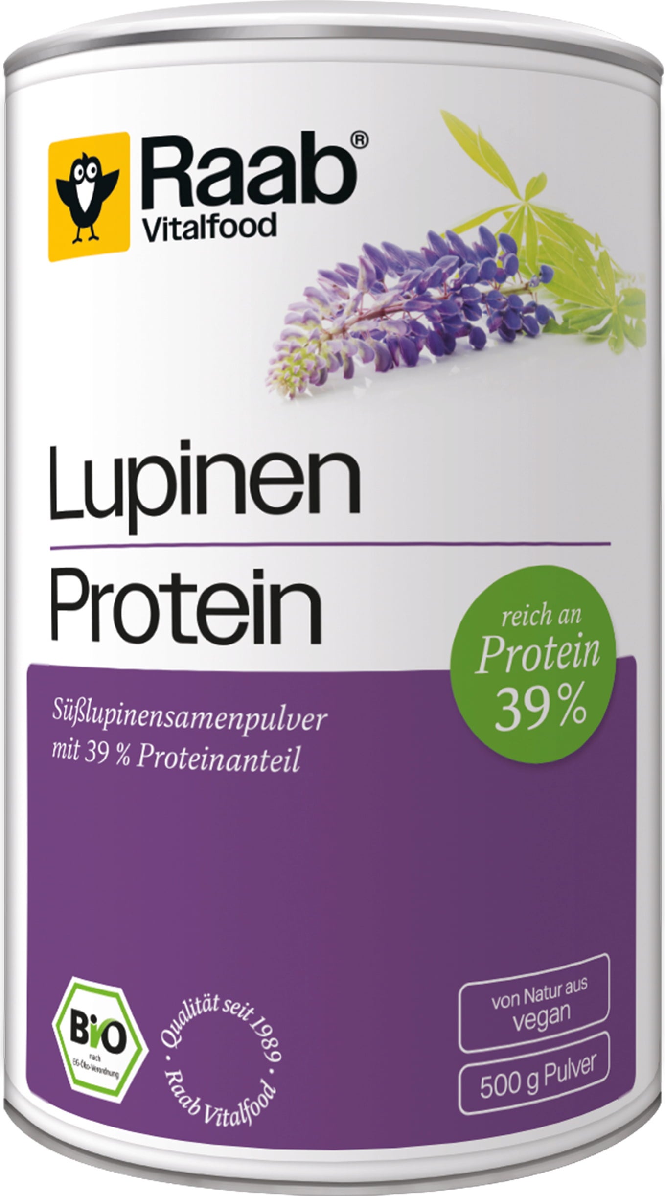 Raab Vitalfood GmbH Lupine Protein Flour Organic