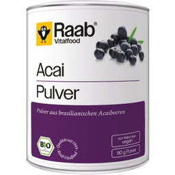 Raab Vitalfood Acai Pulver Bio - 80 g