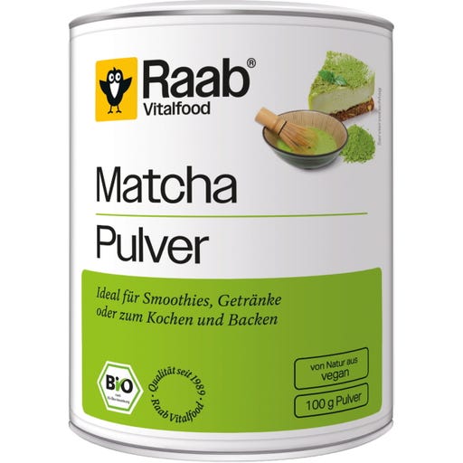 Raab Vitalfood Matcha Pulver Bio - 100 g