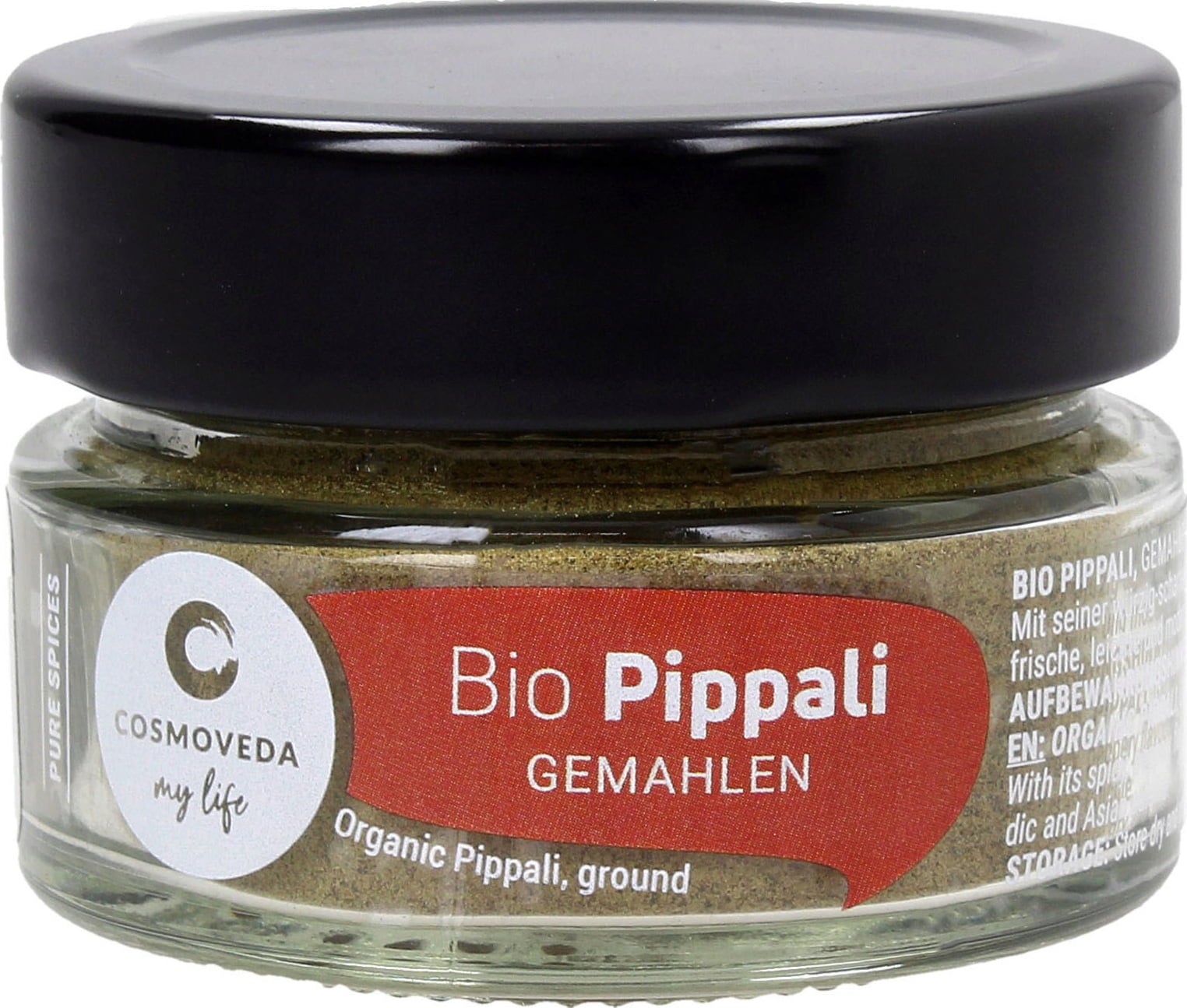 Cosmoveda Organic Pippali, finely ground