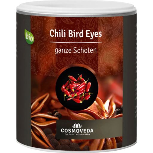 Cosmoveda Organic Bird's Eye Chillies, Whole - 110 g
