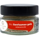Organic Mustard Seeds, yellow finely ground - 25 g
