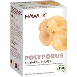 Polyporus Extrakt + Pulver Kapseln Bio - 120 Kapseln