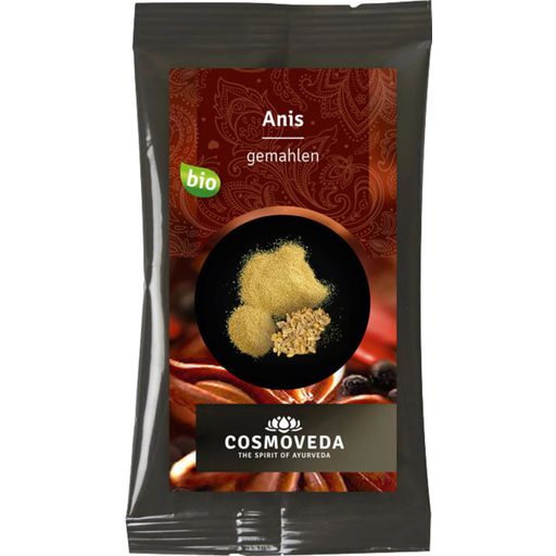 Cosmoveda Organic Anise, finely ground - 10 g