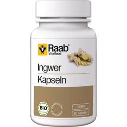 Raab Vitalfood GmbH Organic Ginger - 80 Capsules