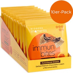 immun bites 'Salted Peanut-Chocolate-Cream' - 10 x 30 g