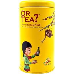 Or Tea? BIO Monkey Pinch Peach Oolong - Метална кутия 80g