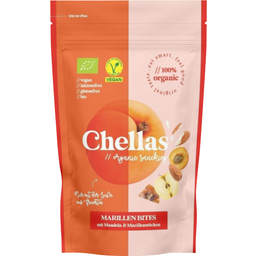 Chellas Organiczne kęsy morelowe - 75 g