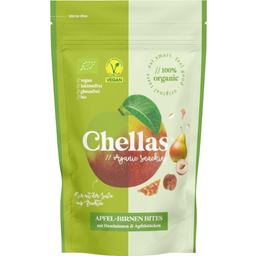 Chellas Bocaditos ecológicos de manzana y pera - 75 g