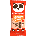 Birkengold Zahnpflege Xylit Lolli - Erdbeere