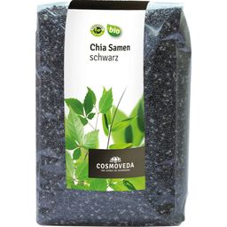 Cosmoveda Organic Black Chia Seeds - 350 g
