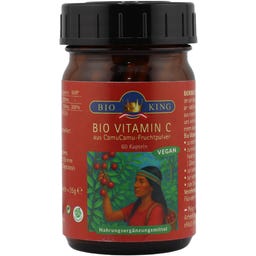 BioKing Organic Vitamin C - 60 Capsules