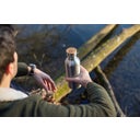 Bambaw Rozsdamentes acél palack, 1000 ml - Natural Steel