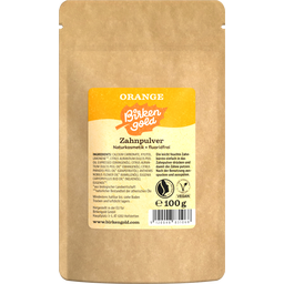 Birkengold Zahnpulver Orange - Nachfüllpakung 100 g
