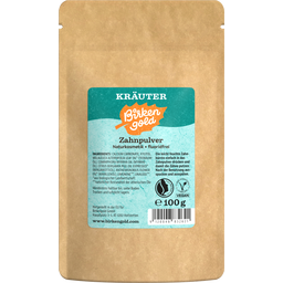 Birkengold Zahnpulver Kräuter - Nachfüllpakung 100 g