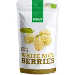 Purasana Weiße Maulbeeren BIO - 200 g