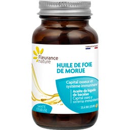 Fleurance Nature Olio di Fegato di Merluzzo in Capsule - 50 capsule